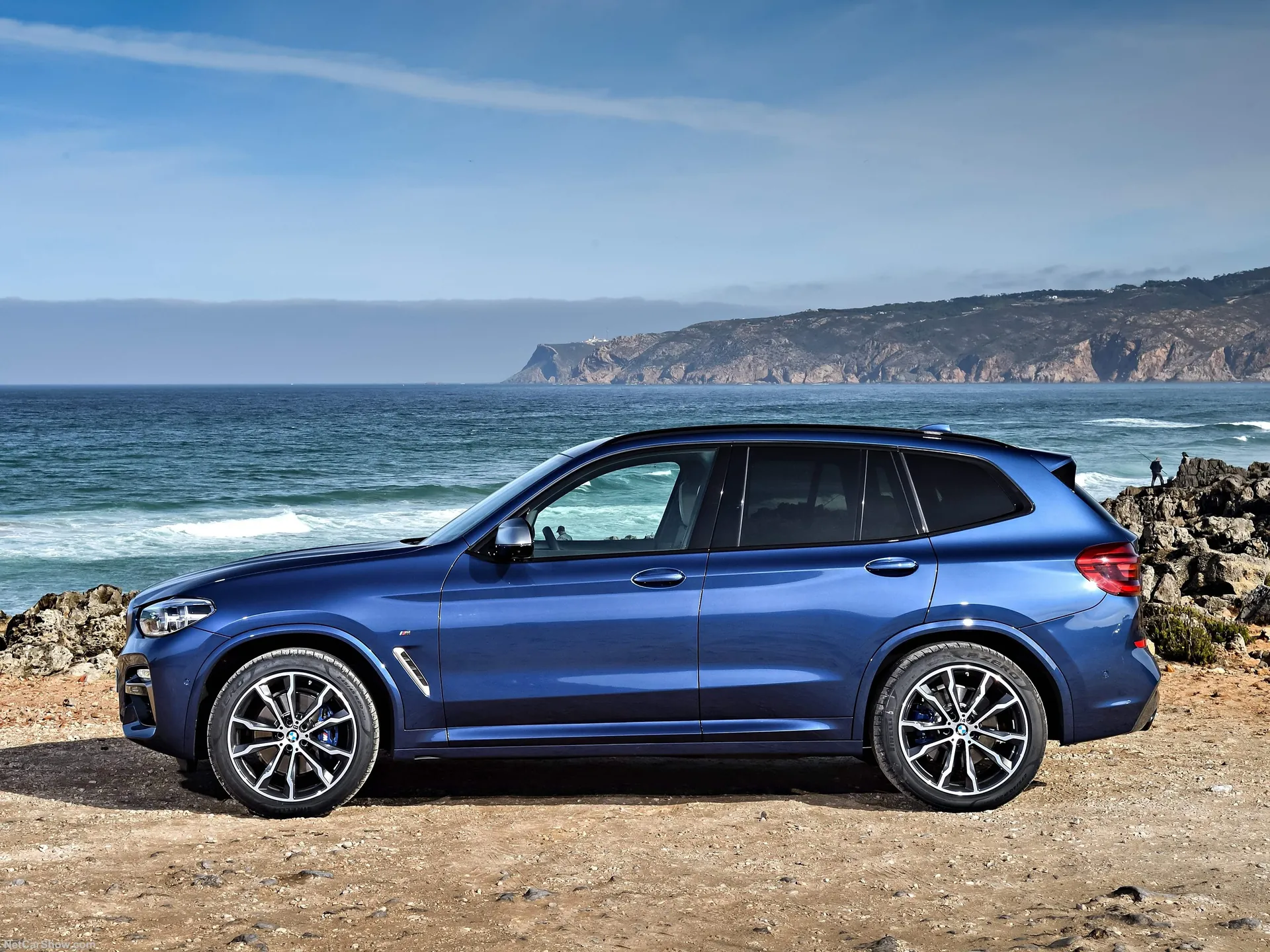 BMW X3 M40i (2018) – boční profil