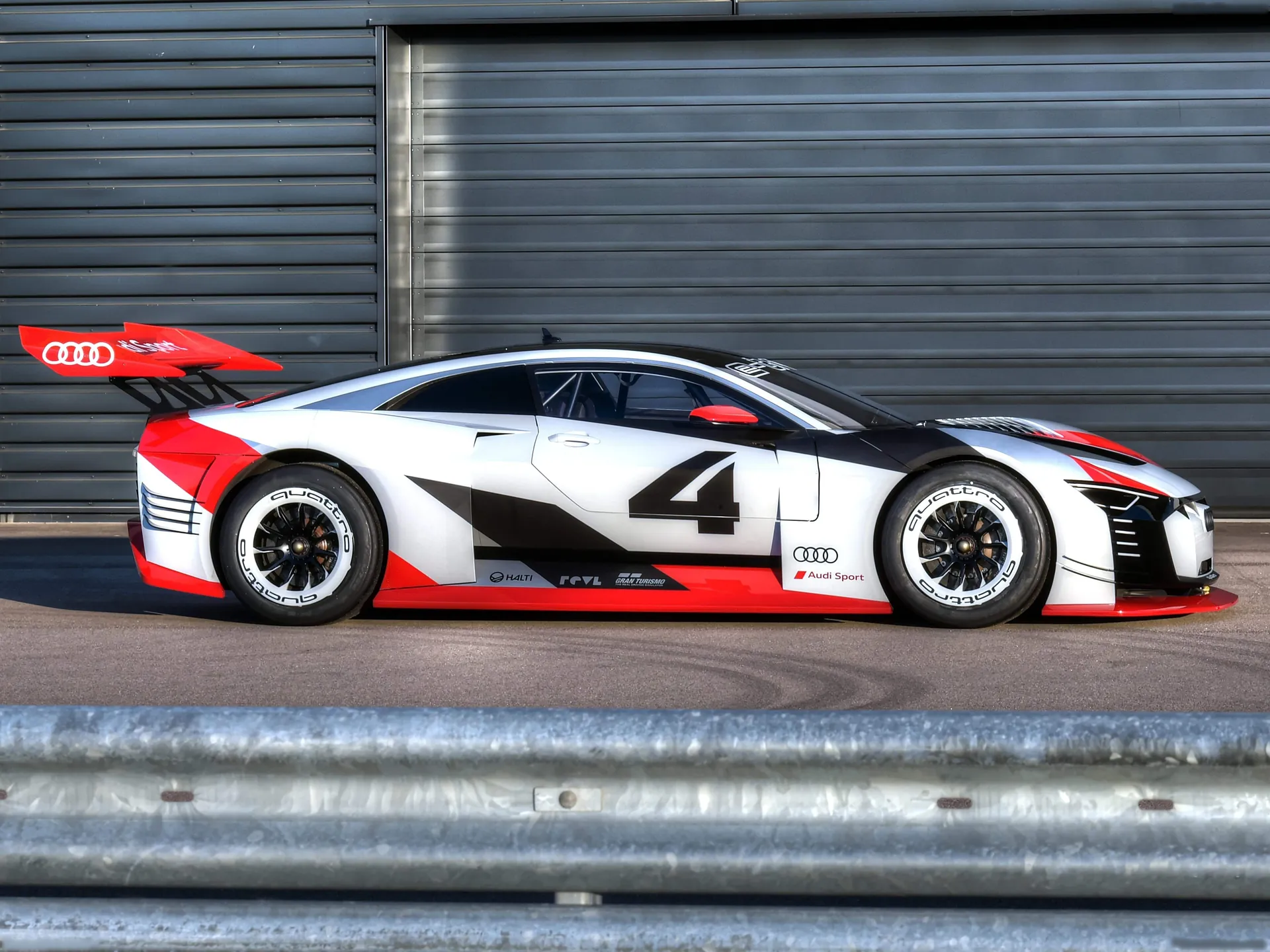 Audi e-tron Vision Gran Turismo Concept (2018) – boční profil