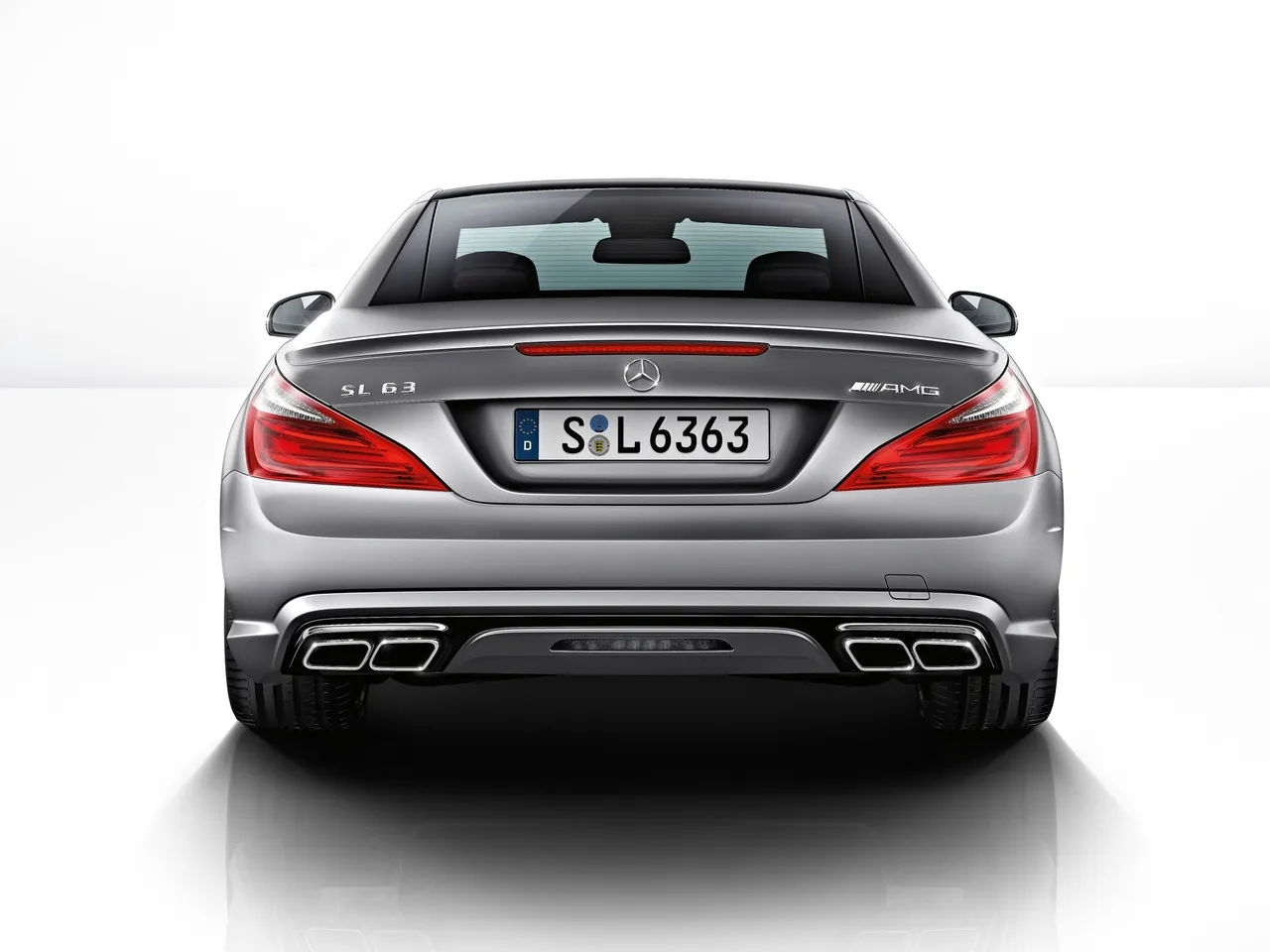 Mercedes-Benz SL63 AMG (2013) – zezadu