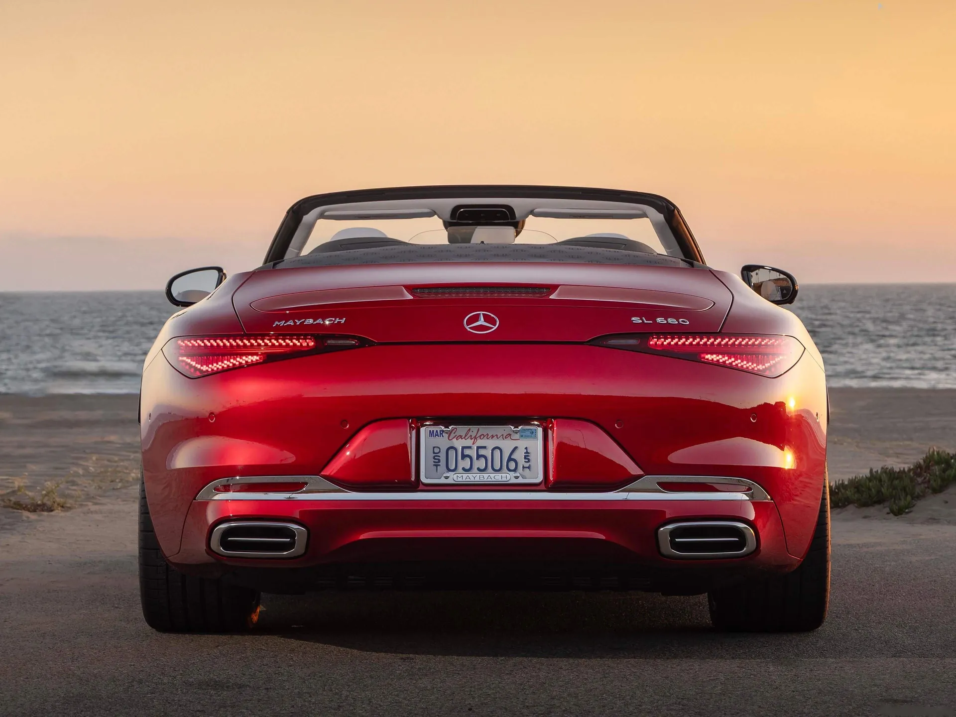 Mercedes-Benz SL Monogram Maybach (2025) – zezadu