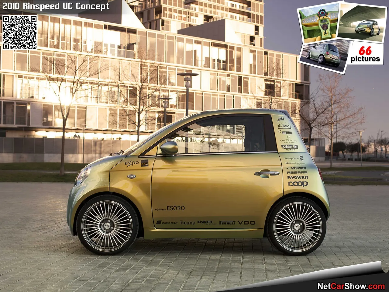 Rinspeed UC Concept (2010) – boční profil