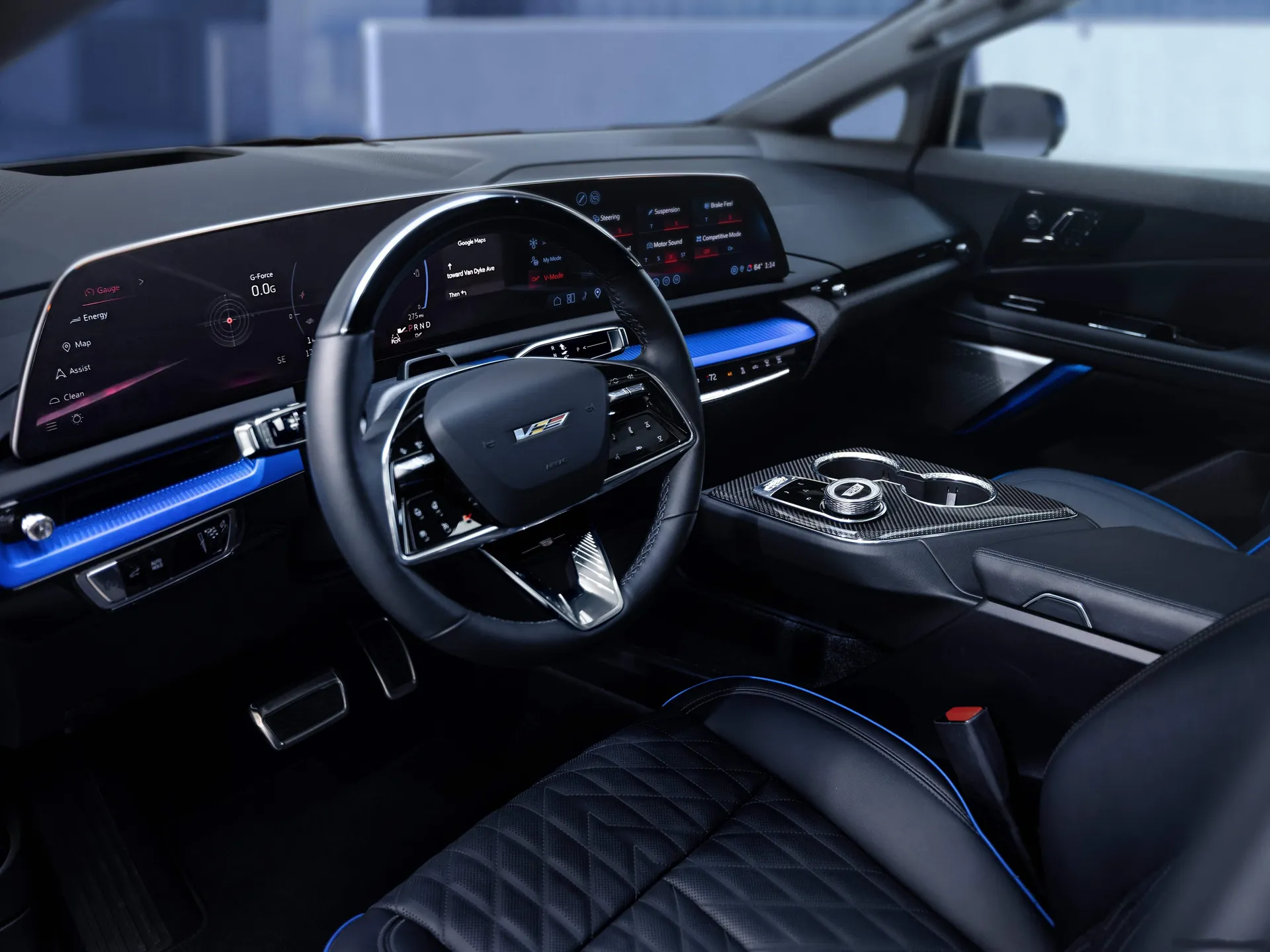 Cadillac Optiq-V (2026) – interiér
