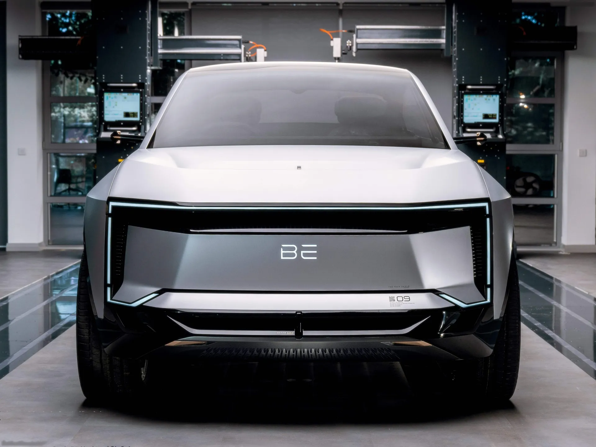 Mahindra BE 09 Concept (2022) – zepředu