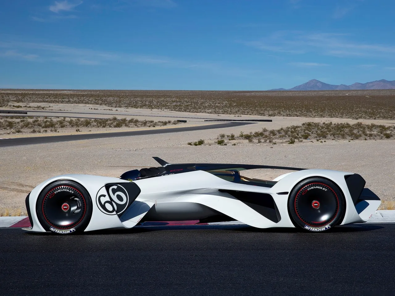 Chevrolet Chaparral 2X VGT Concept (2014) – boční profil