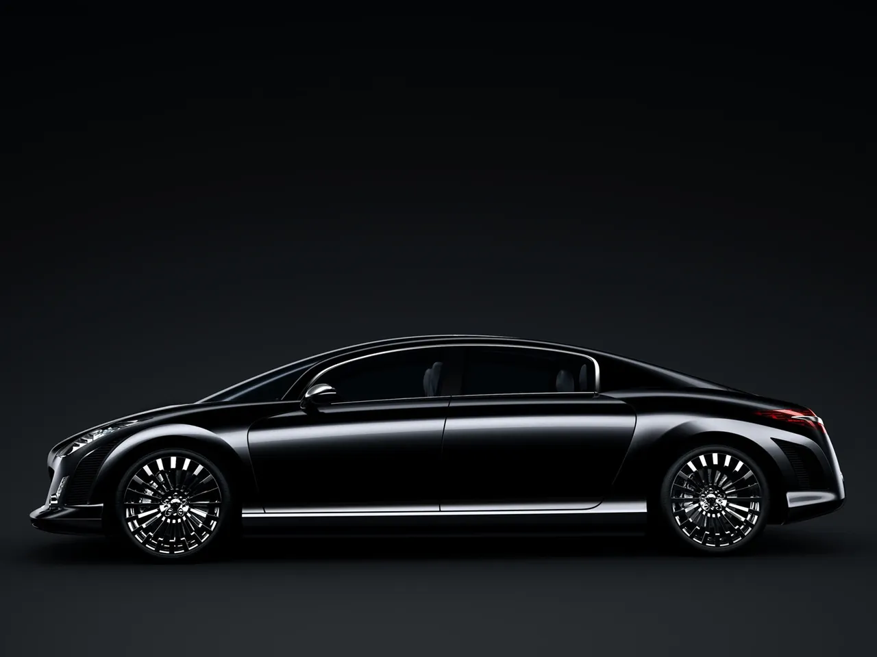 Peugeot 908 RC Concept (2006) – boční profil