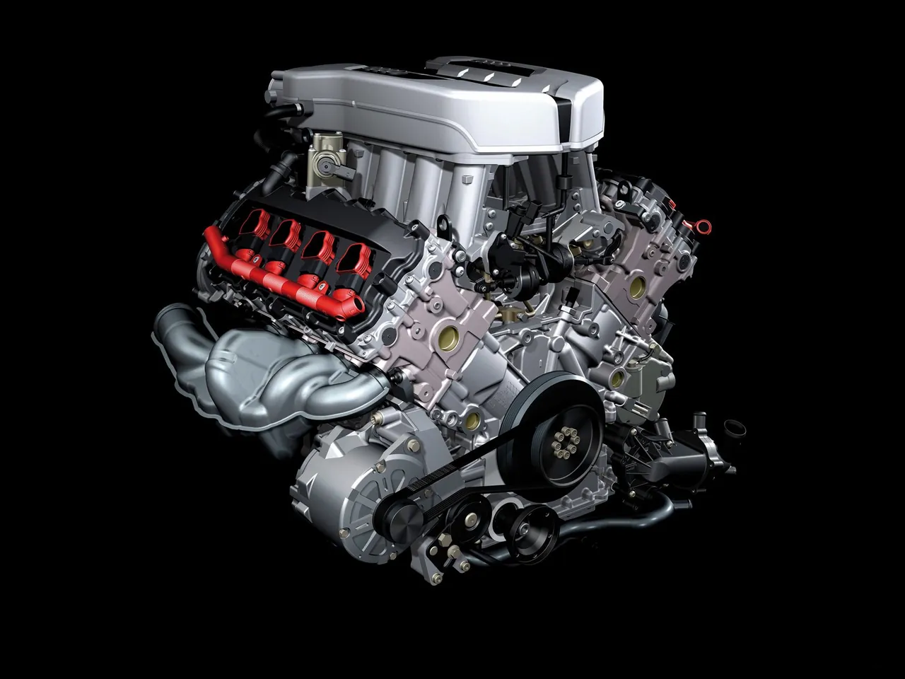 Audi R8 (2007) – motor