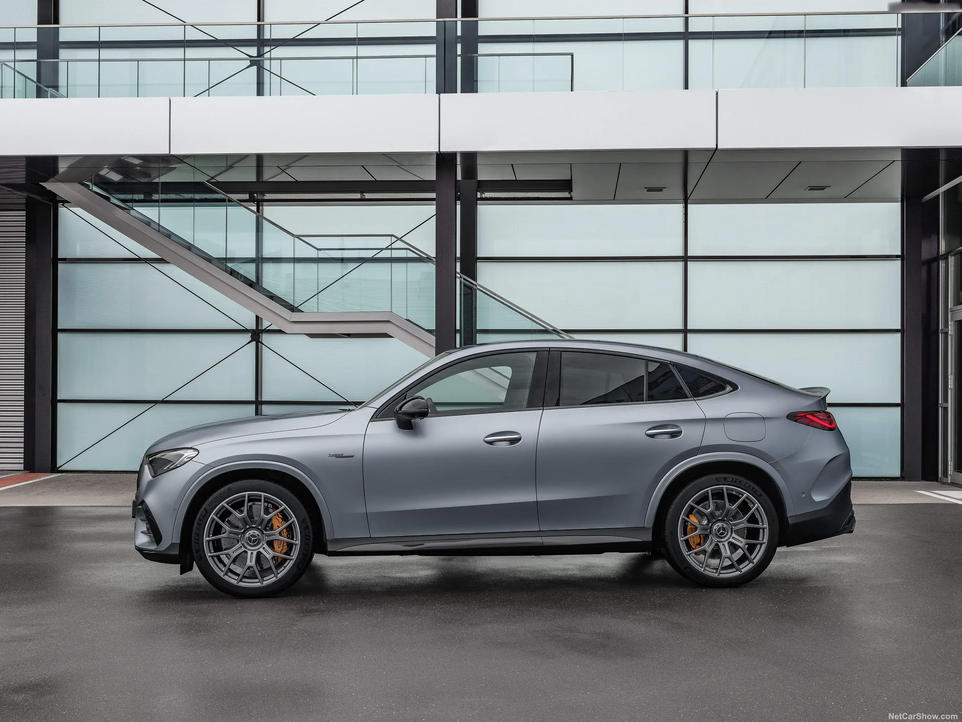 Mercedes-Benz GLC63 S AMG E Performance Coupe (2024) - Side Profile