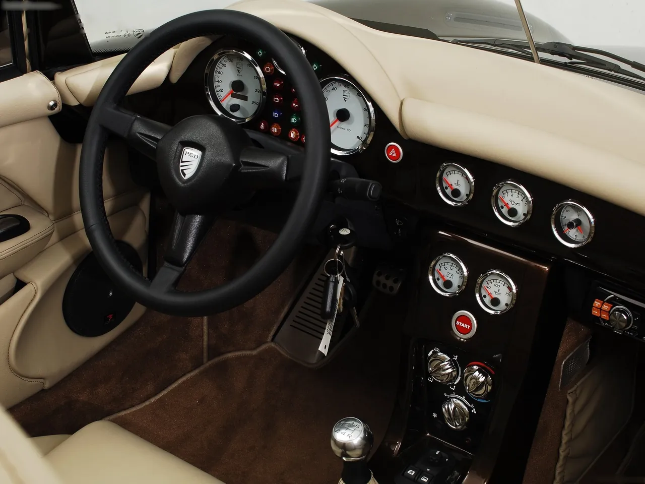 PGO Speedster II (2011) – interiér