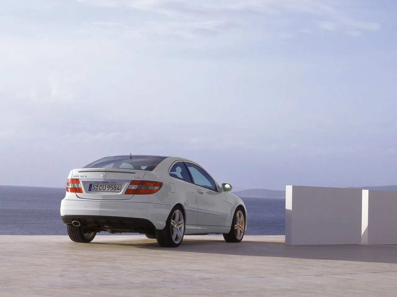 Mercedes-Benz CLC (2009) - Rear Three-Quarter