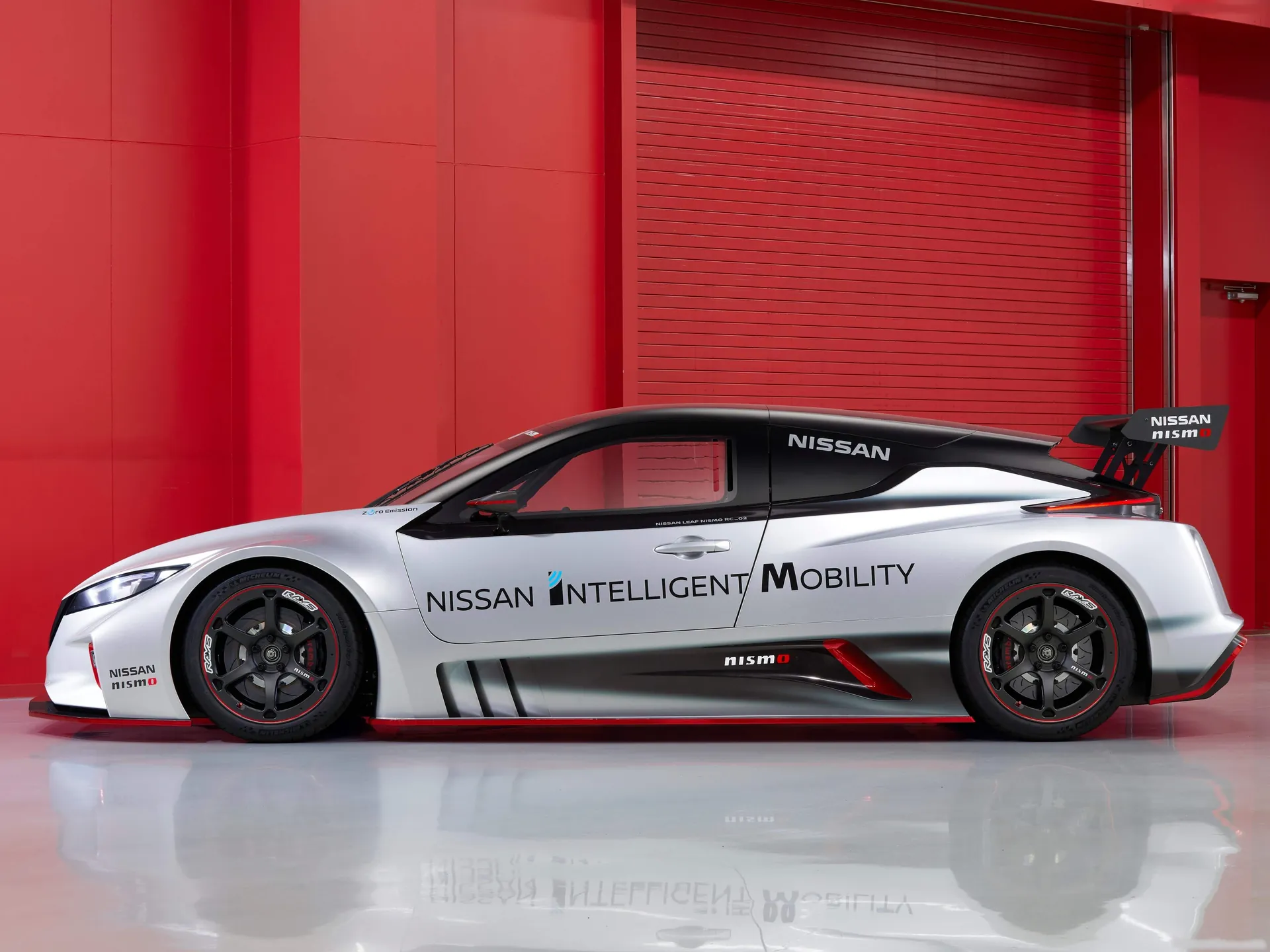 Nissan Leaf Nismo RC Concept (2018) – boční profil