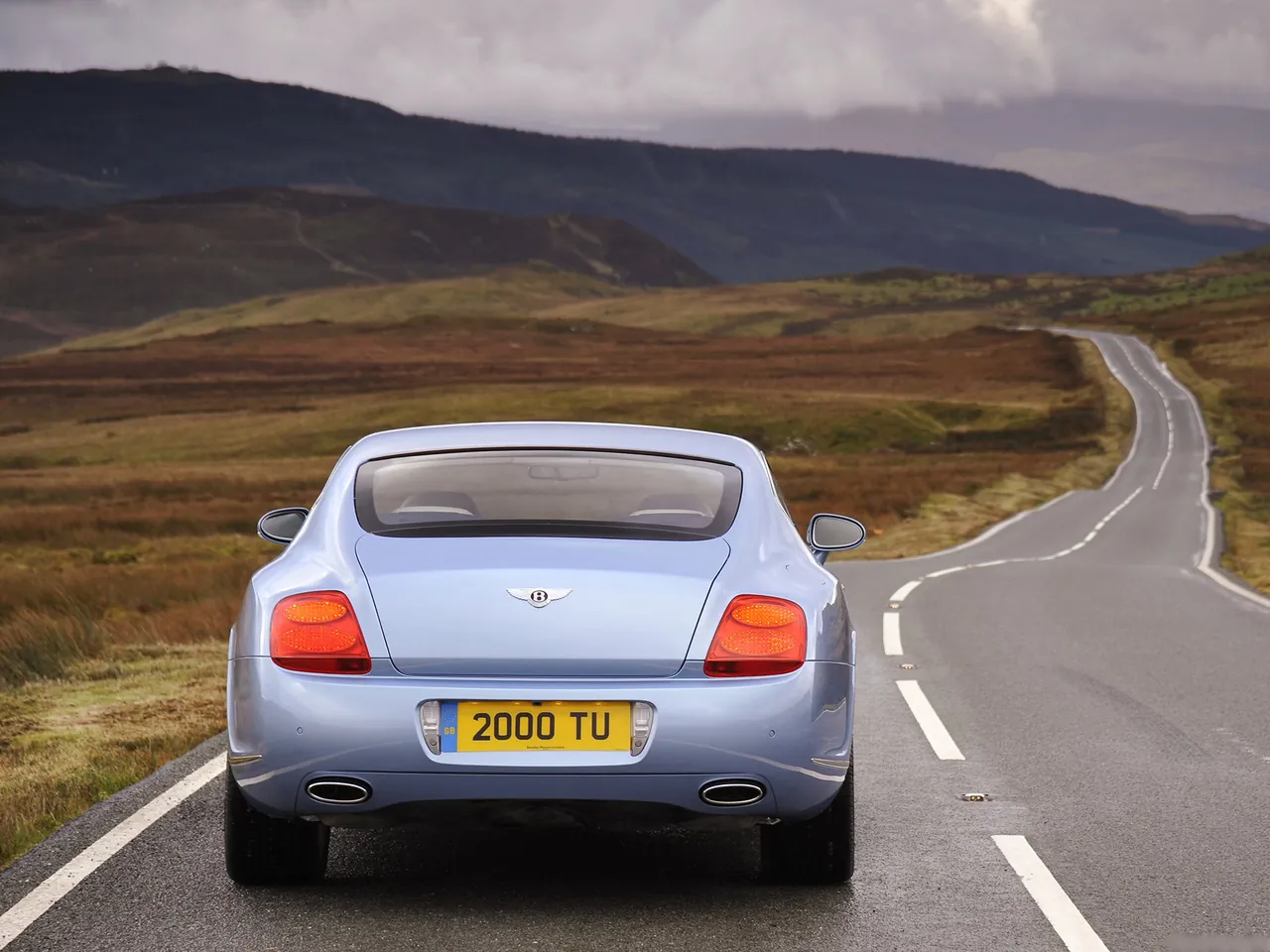 Bentley Continental GT (2009) – zezadu