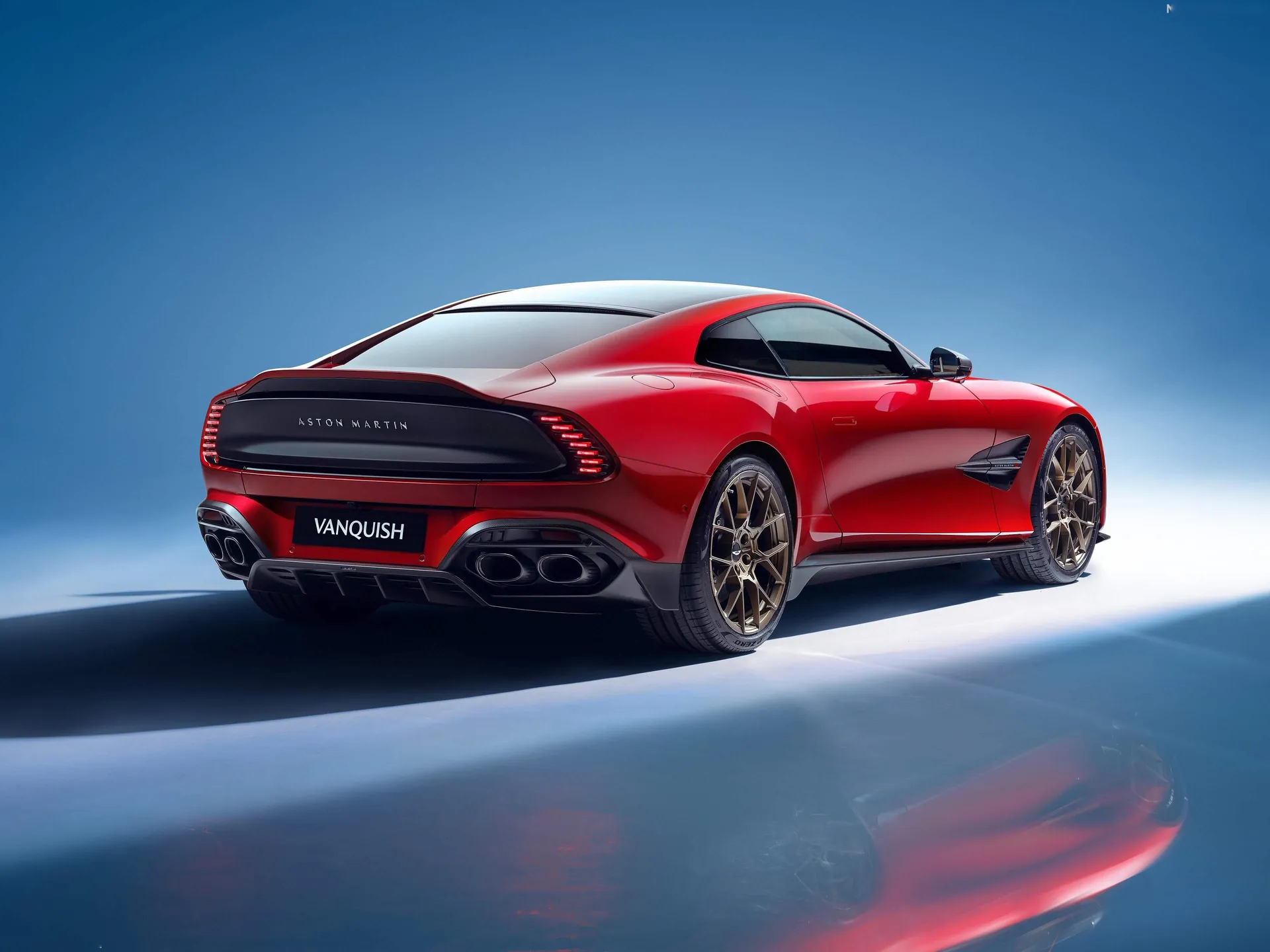 Aston Martin Vanquish (2025) - Rear Three-Quarter