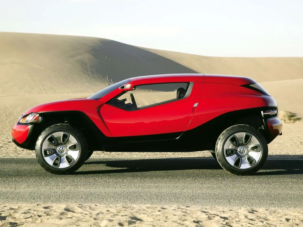 Volkswagen Concept T (2004) – boční profil