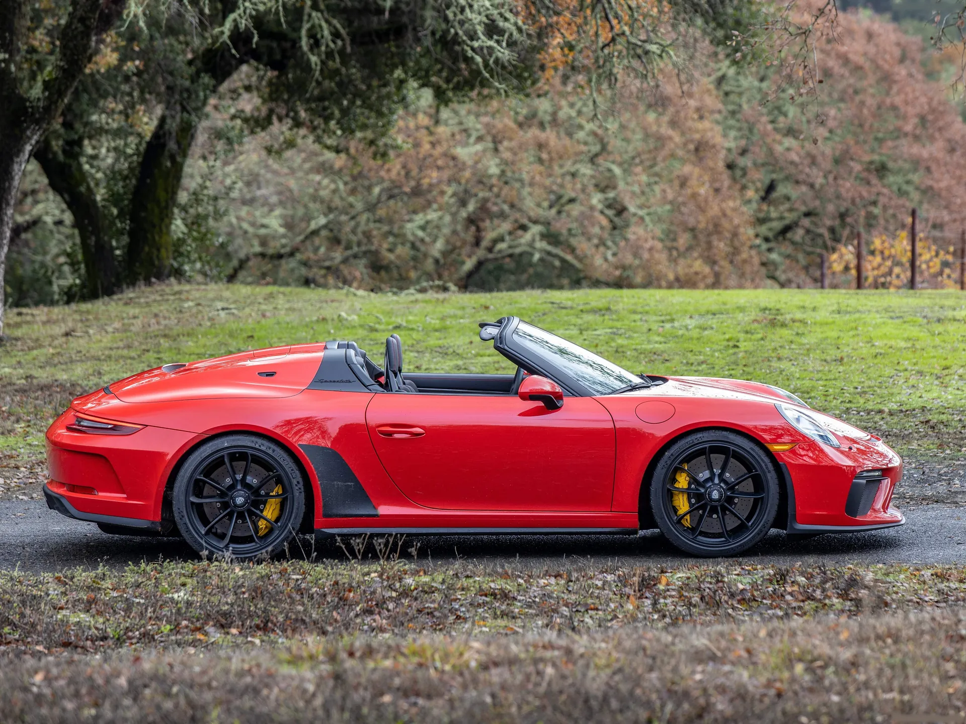 Porsche 911 Speedster (2019) – boční profil