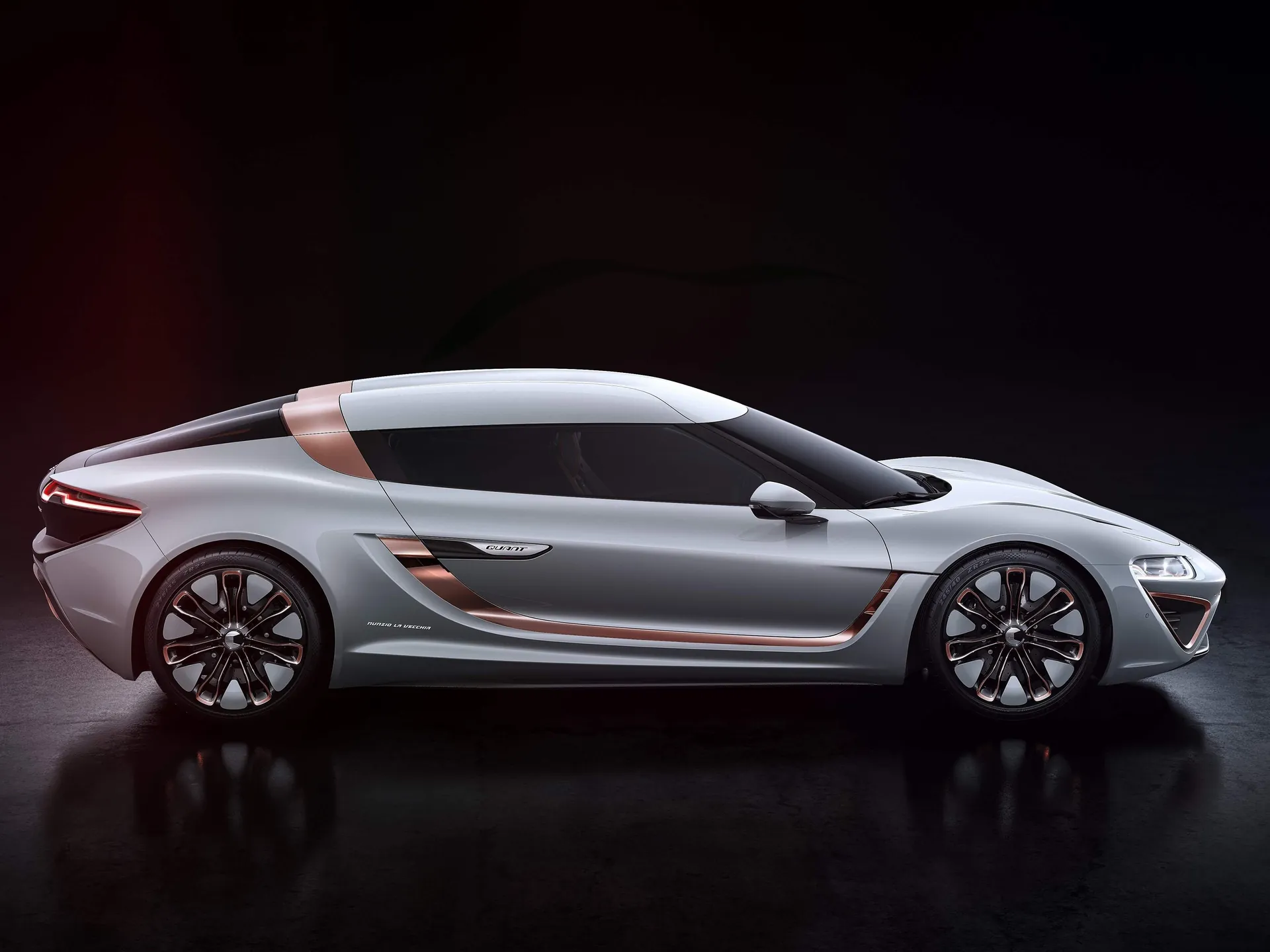NanoFlowcell Quant 48Volt Concept (2017) – boční profil