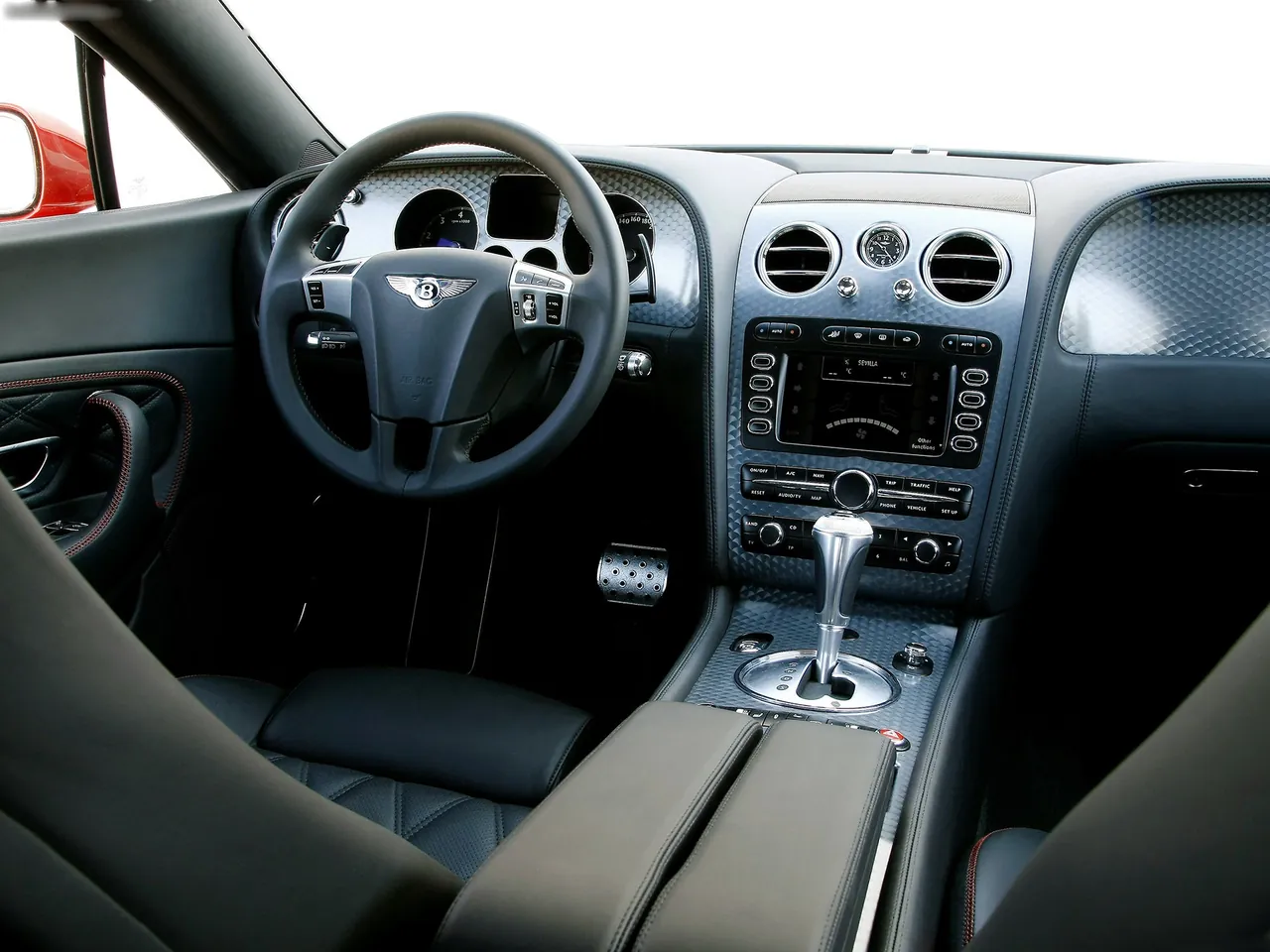 Bentley Continental GT Speed (2008) – interiér