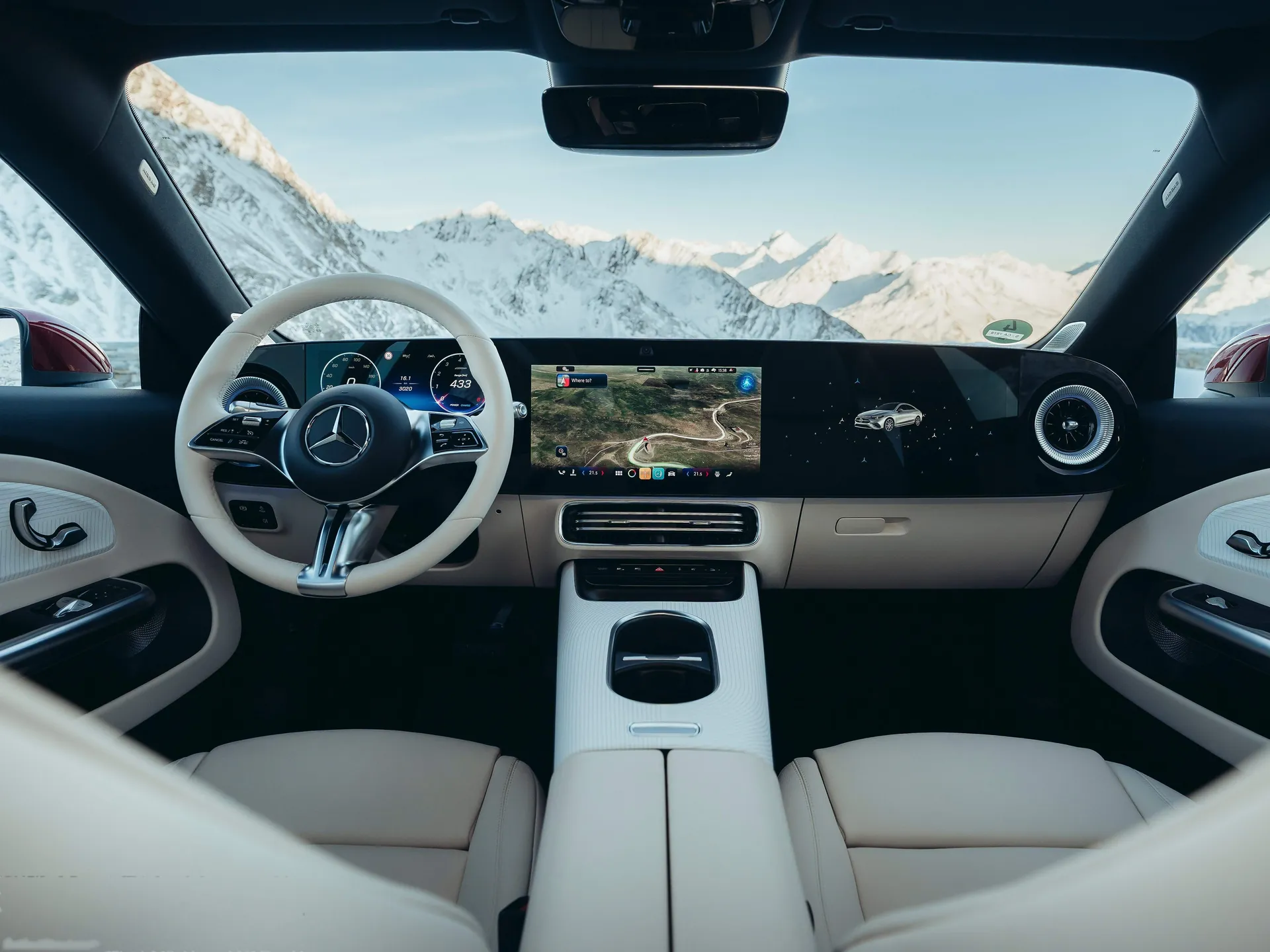 Mercedes-Benz CLA hybrid (2026) – interiér