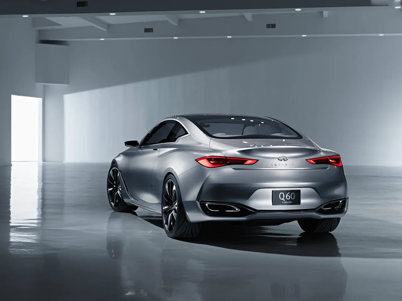 Infiniti Q60 Concept (2015) – zadní tříčtvrteční pohled