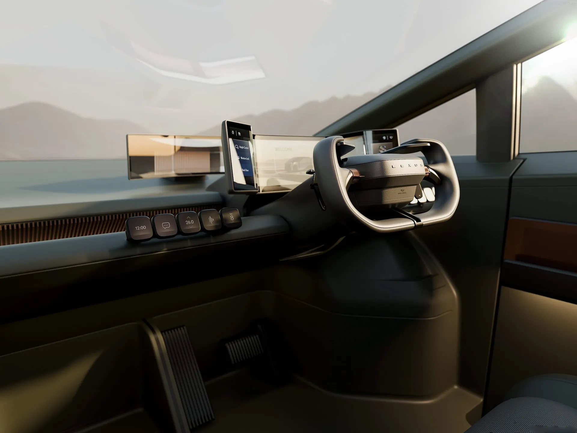 Lexus LS Concept (2025) – interiér