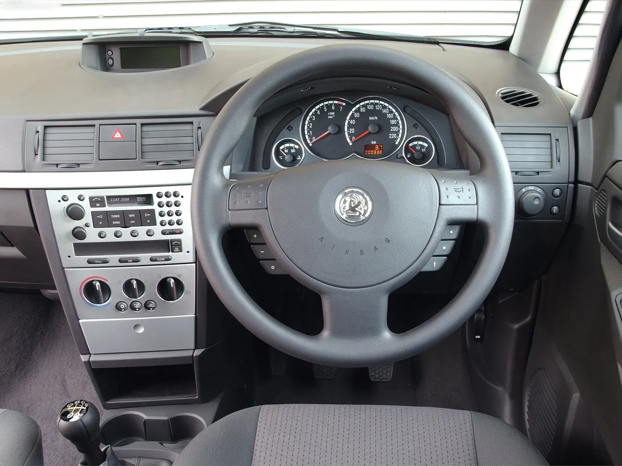 Vauxhall Meriva (2005) – interiér