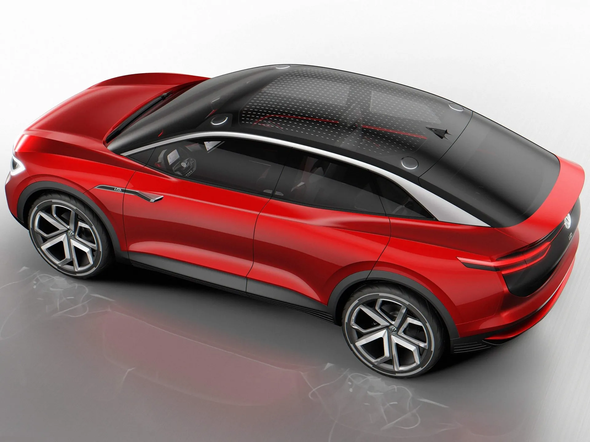 Volkswagen ID Crozz II Concept (2017) – zadní tříčtvrteční pohled