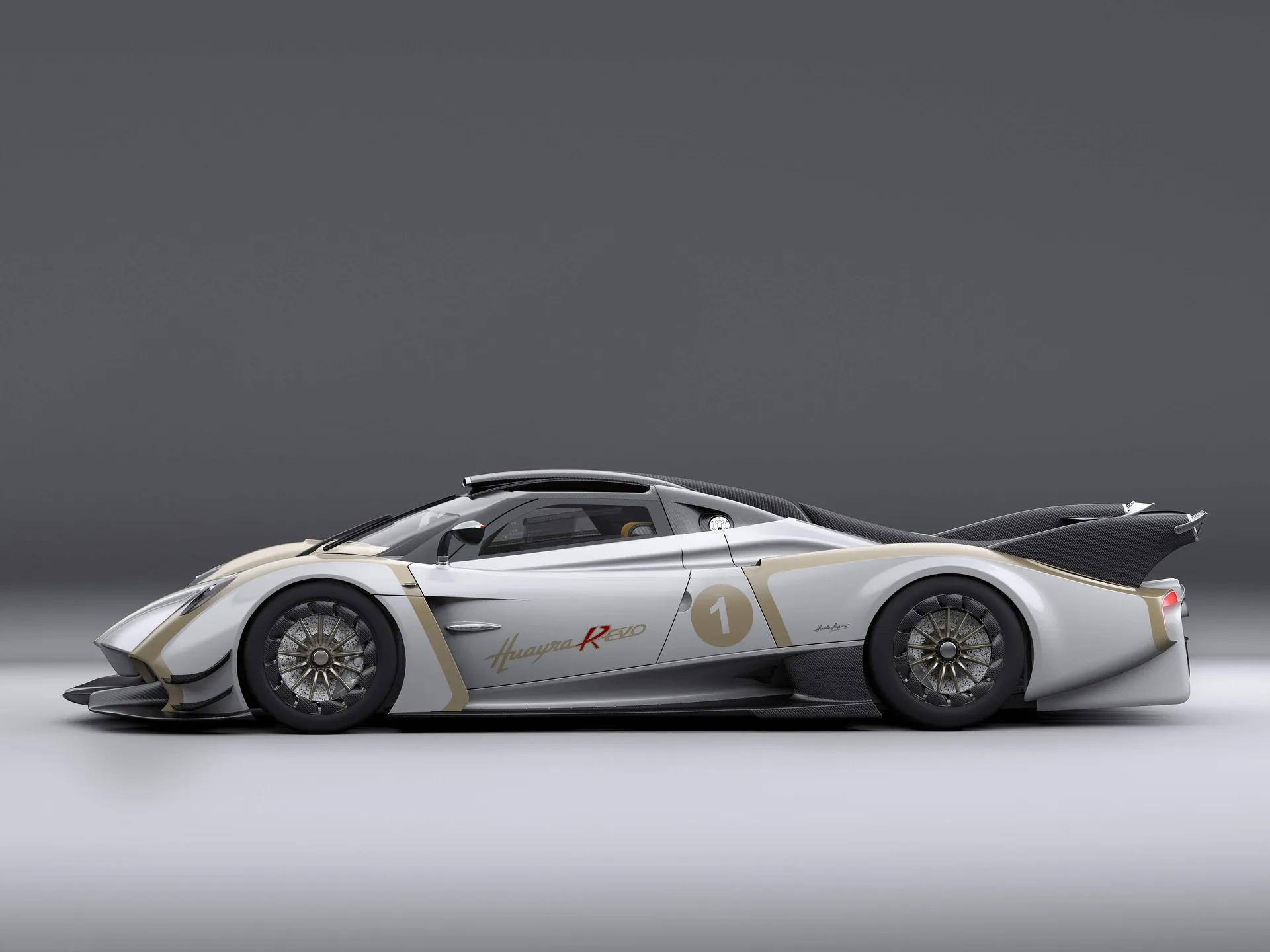 Pagani Huayra R Evo (2024) – boční profil