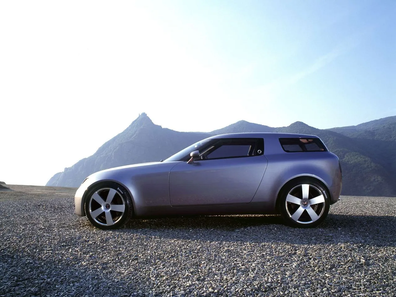 Saab 9X Concept Car (2001) – boční profil