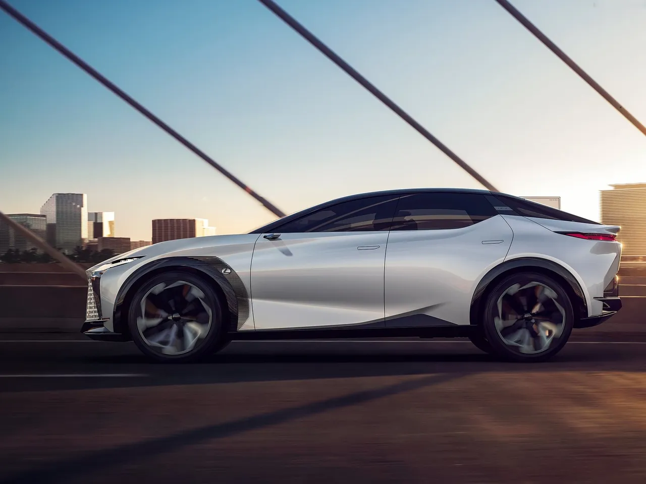 Lexus LF-Z Electrified Concept (2021) – boční profil