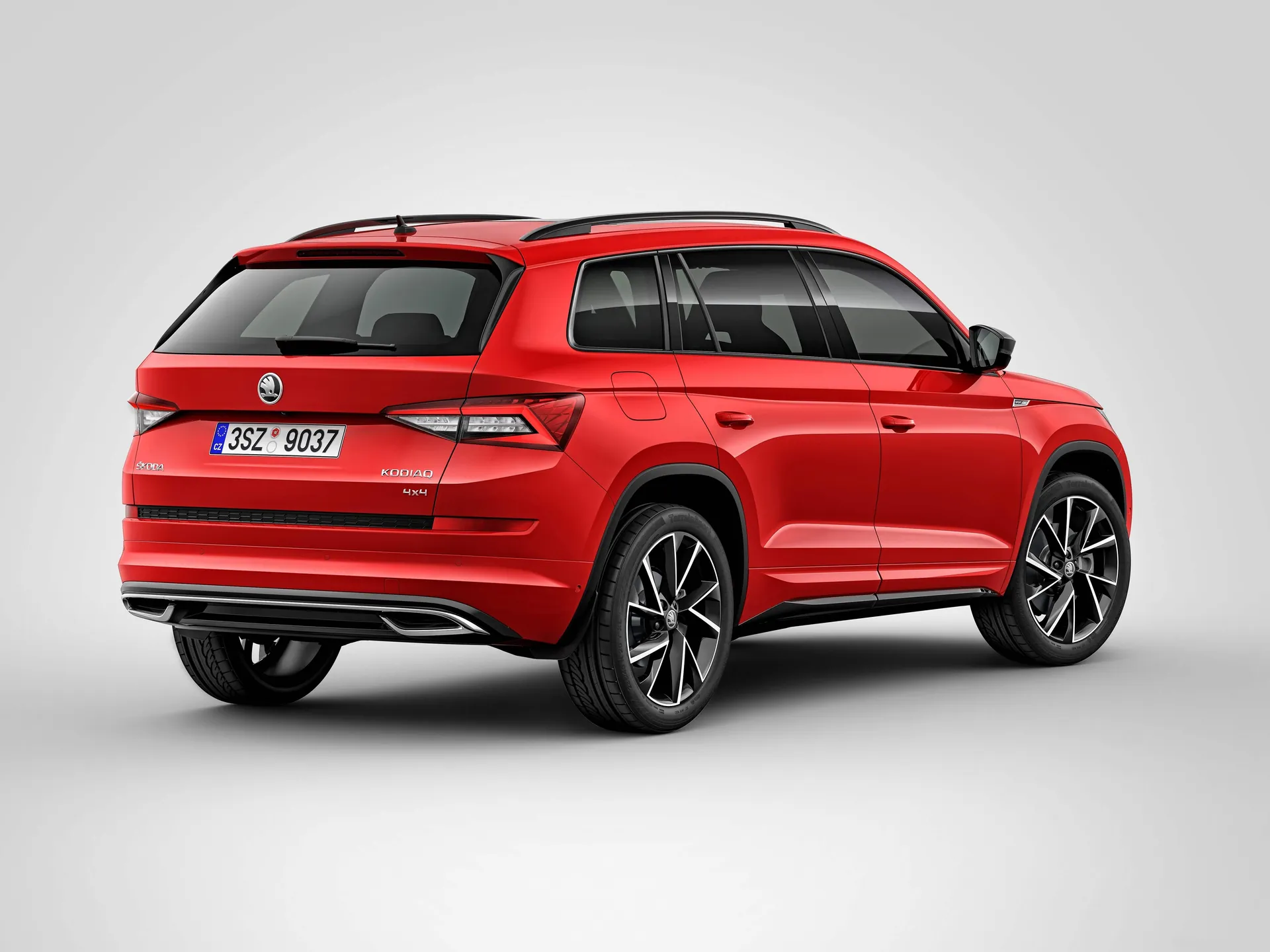 Skoda Kodiaq Sportline (2018) - Rear Three-Quarter