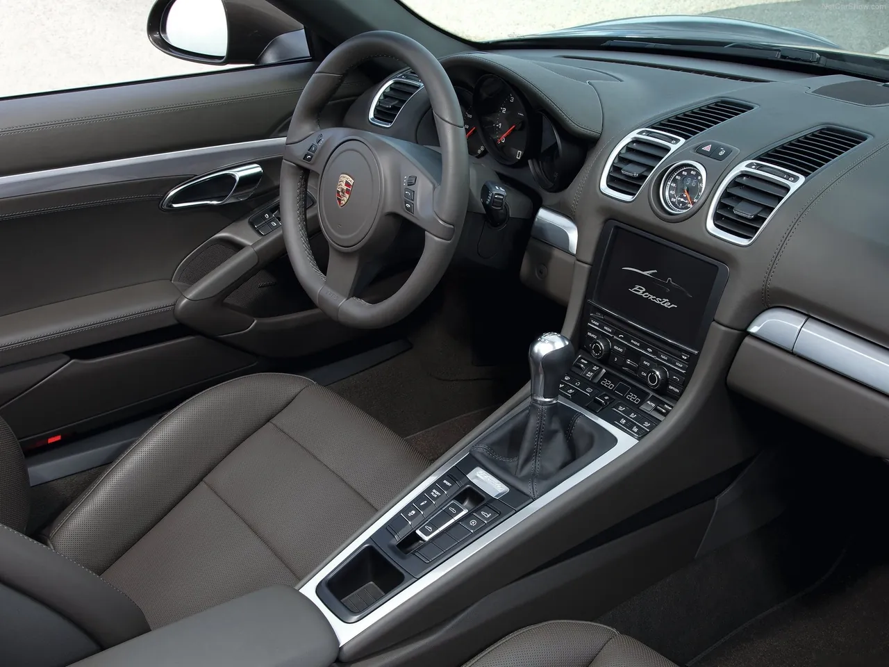 Porsche Boxster (2013) – interiér