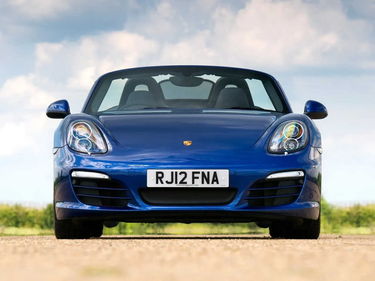 Porsche Boxster (2013) – zepředu