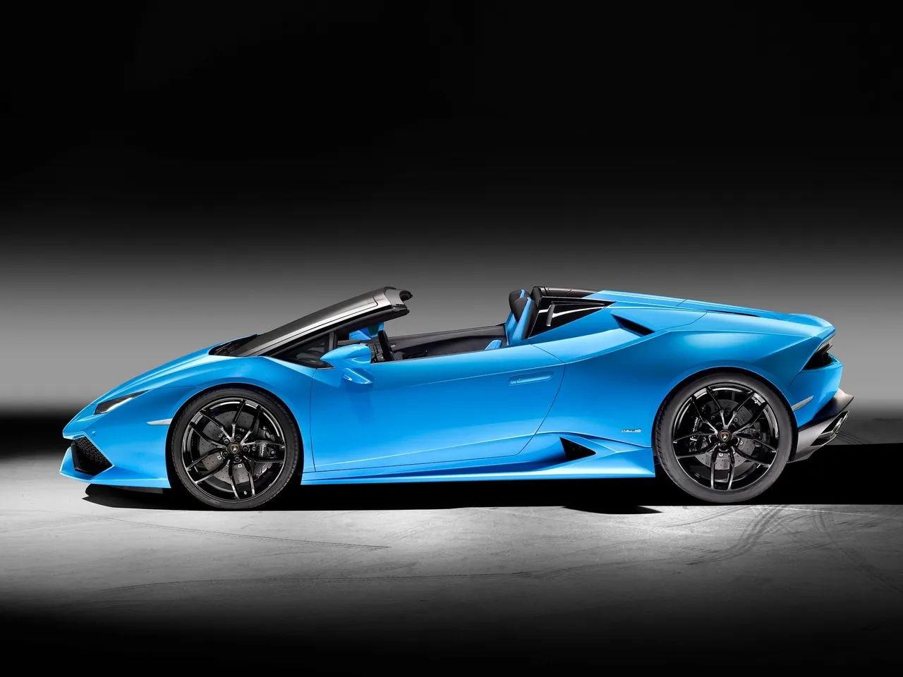 Lamborghini Huracan LP610-4 Spyder (2017) - Side Profile