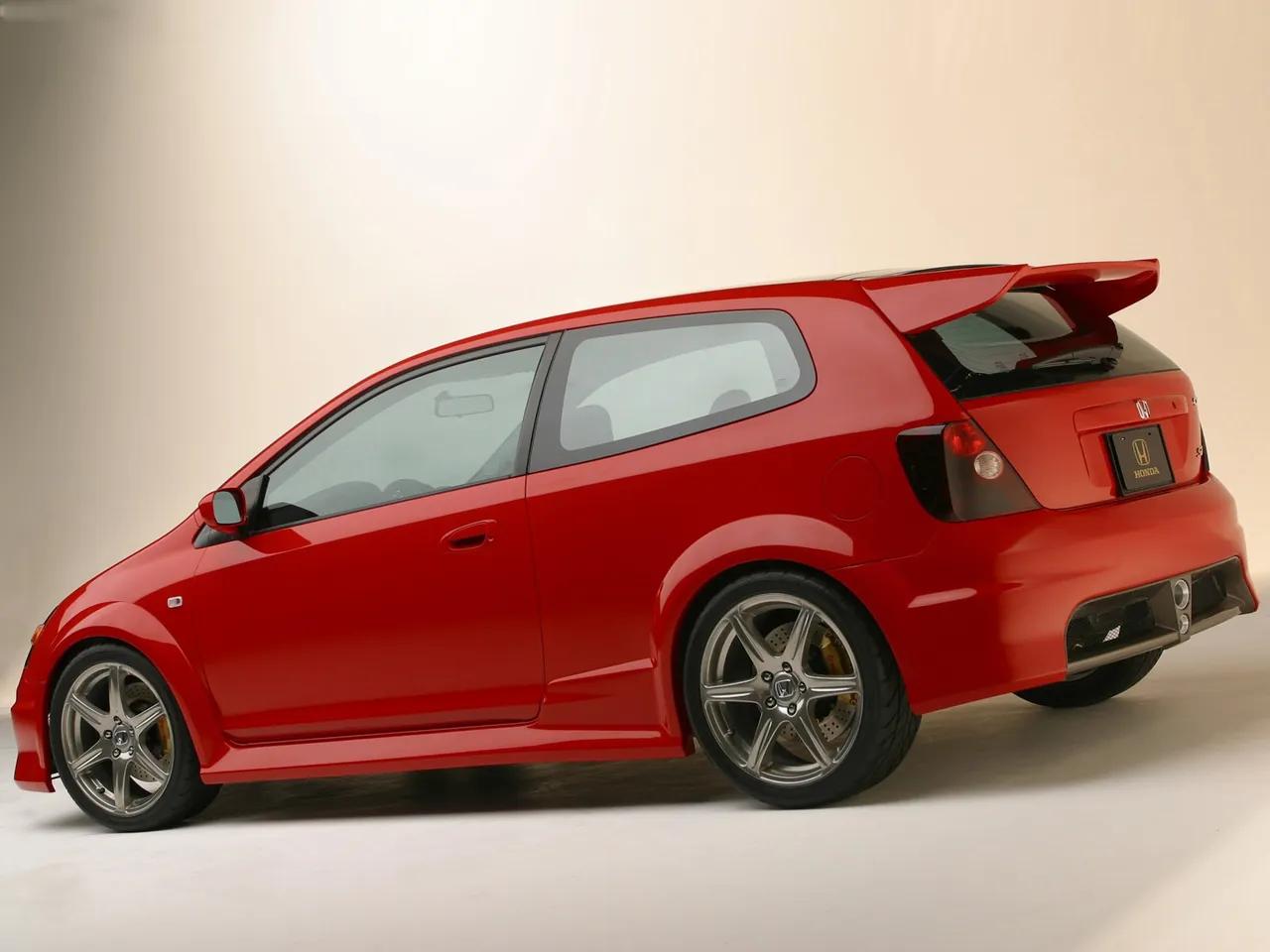Honda Civic Si Concept (2003) – zadní tříčtvrteční pohled