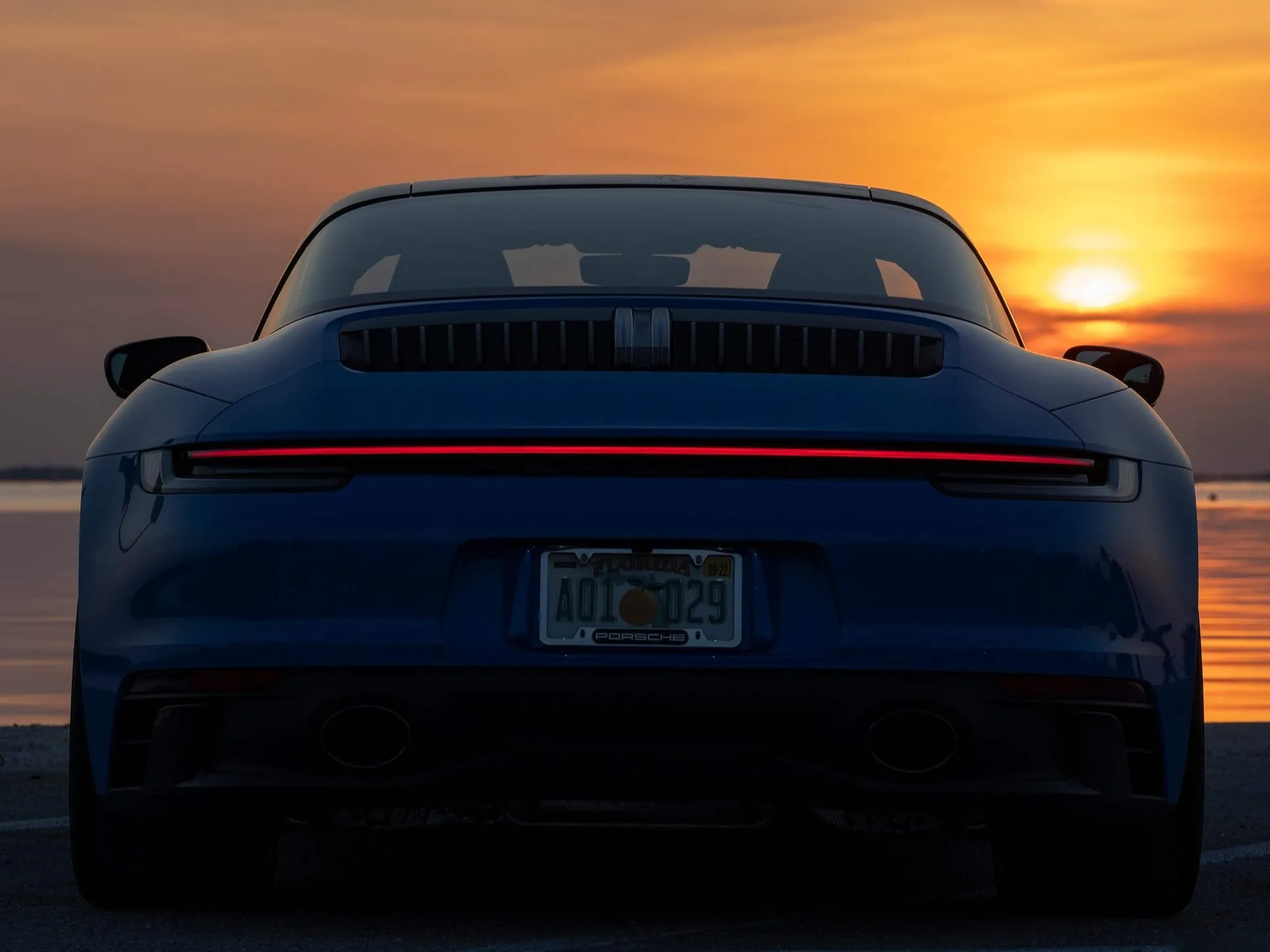 Porsche 911 Targa 4 GTS (2022) - Rear