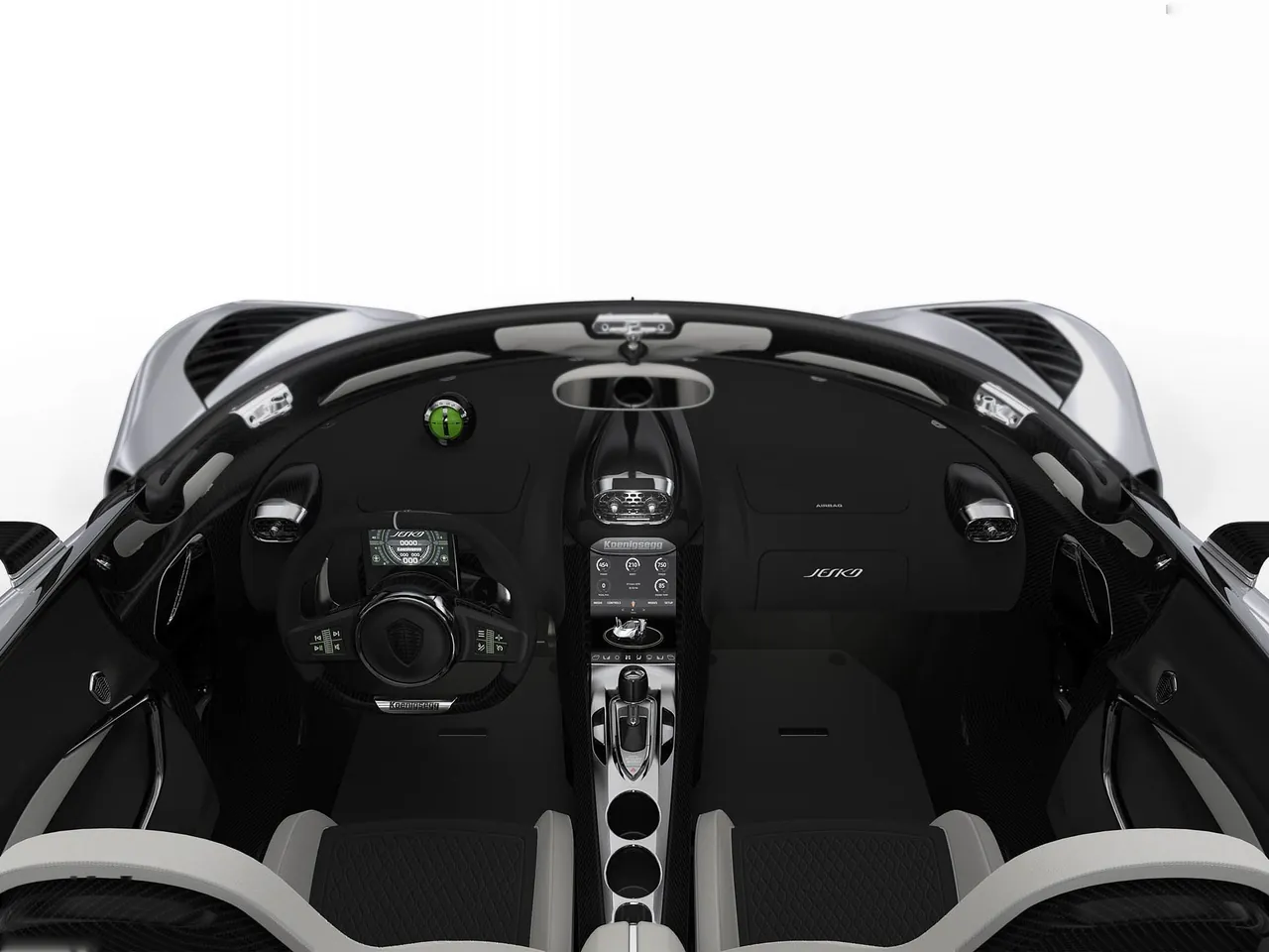 Koenigsegg Jesko (2020) – interiér