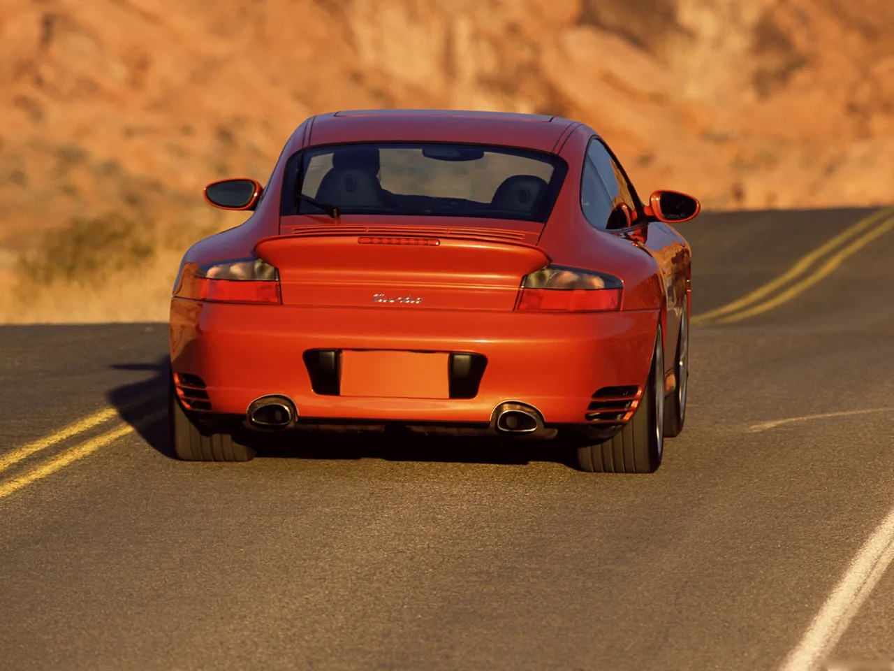 Porsche 911 Turbo (2003) - Rear Angle