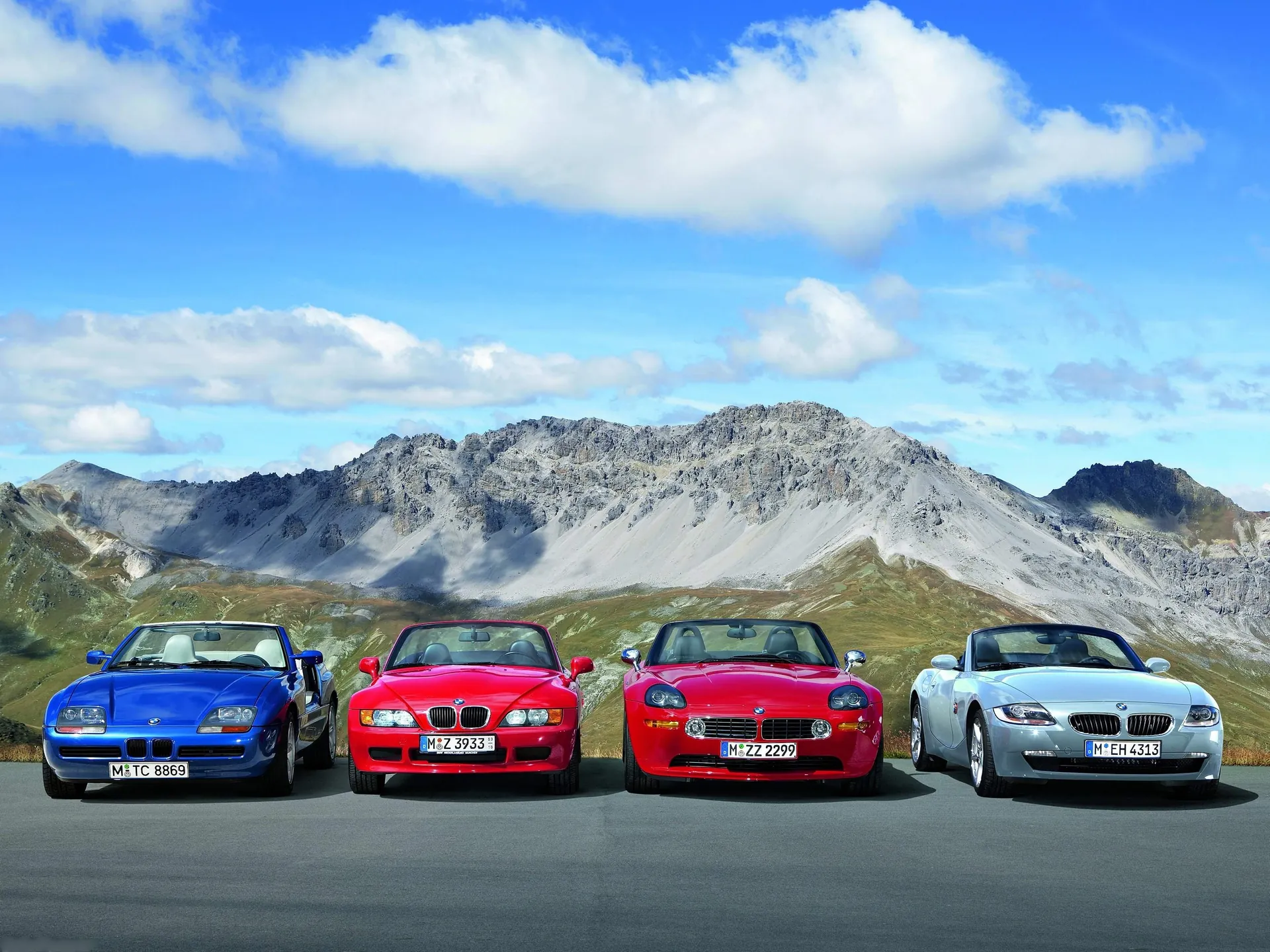 BMW Z1 (1988) – skupinový snímek