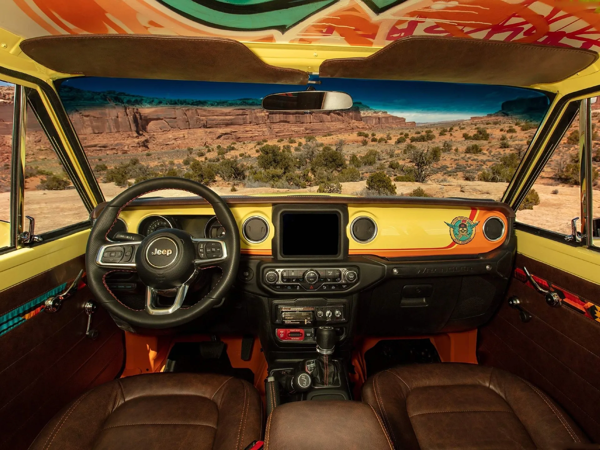 Jeep Cherokee 1978 4xe Concept (2023) – interiér