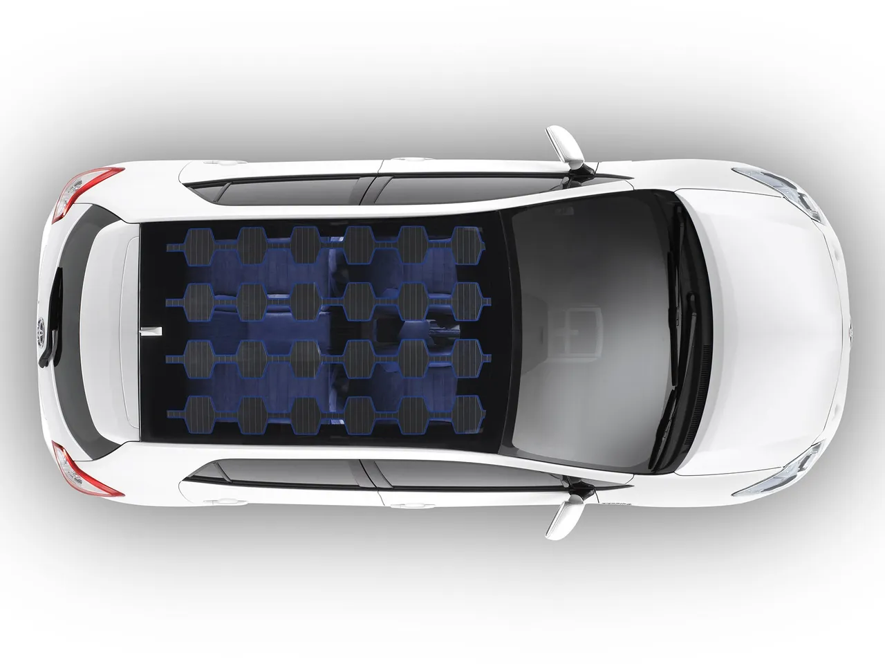 Toyota Auris HSD Full Hybrid Concept (2009) - Top view