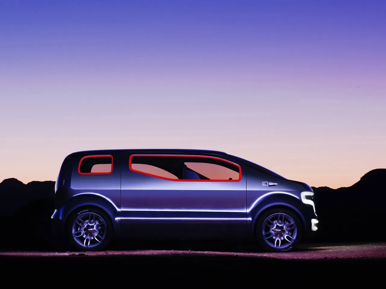 Ford Airstream Concept (2007) – boční profil