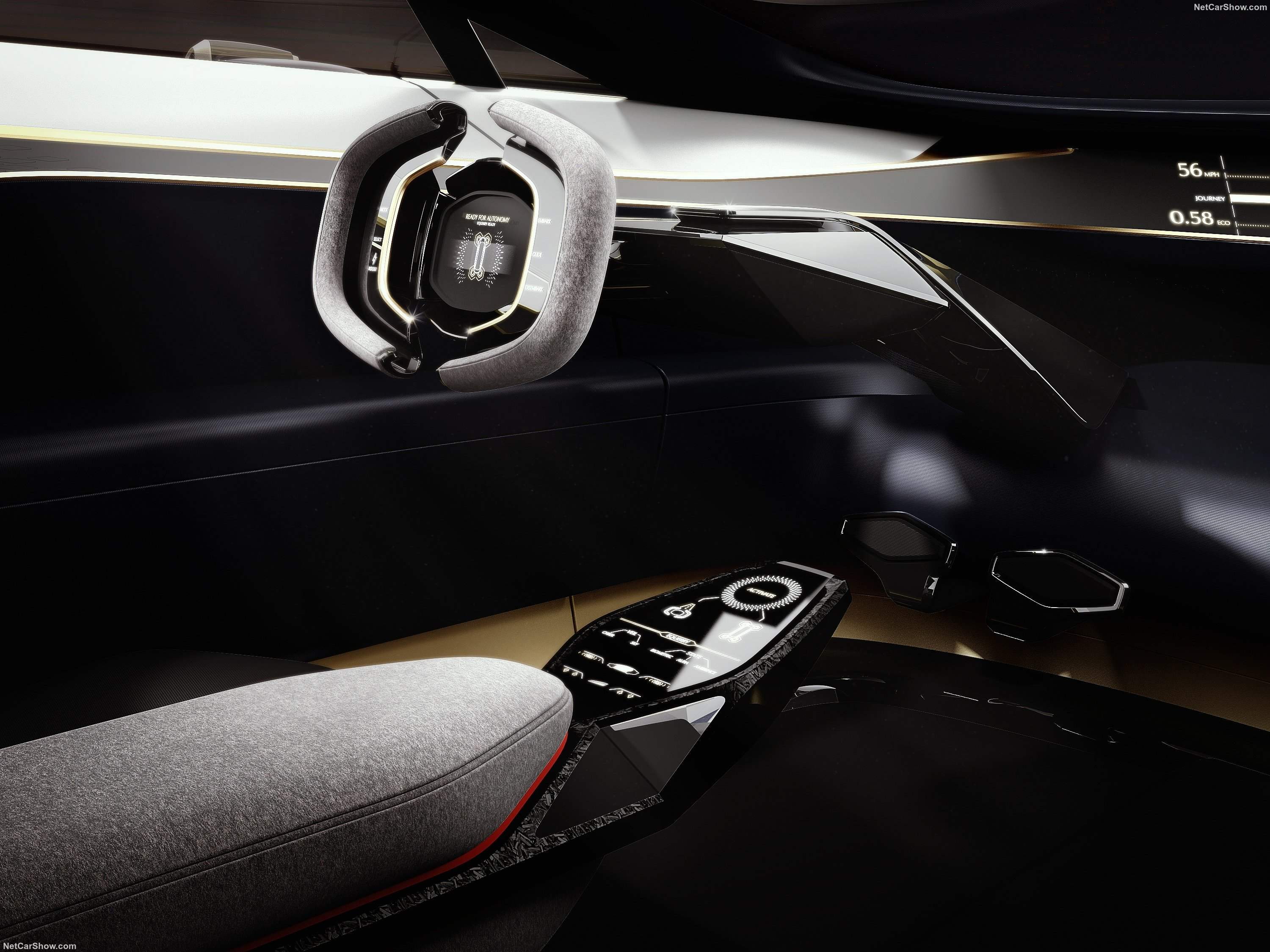 Aston Martin Lagonda Vision Concept (2018) – interiér