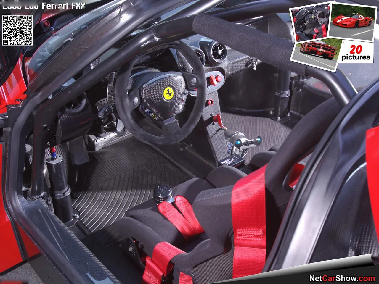 Edo Ferrari FXX (2008) – interiér