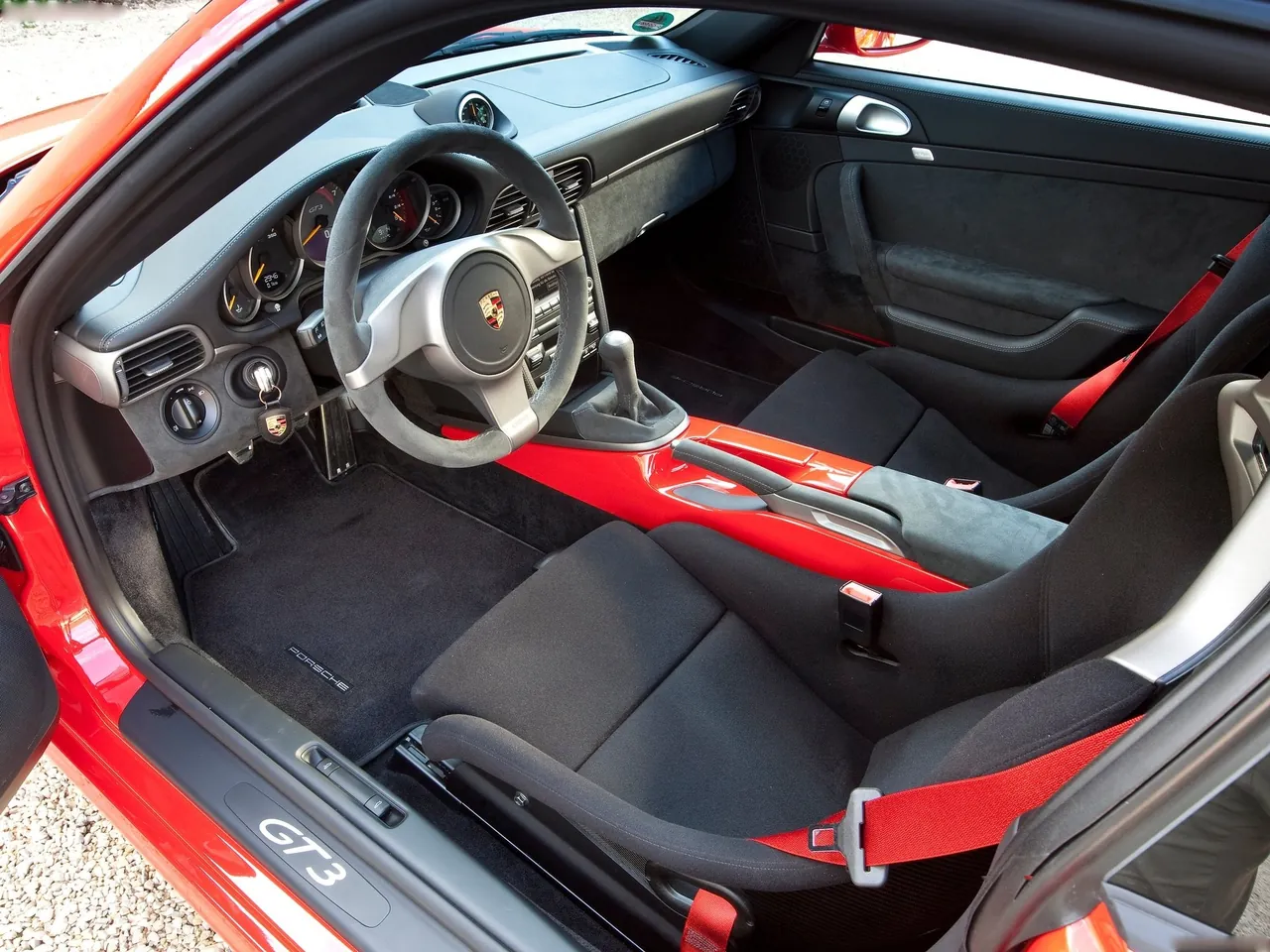 Porsche 911 GT3 (2010) – interiér
