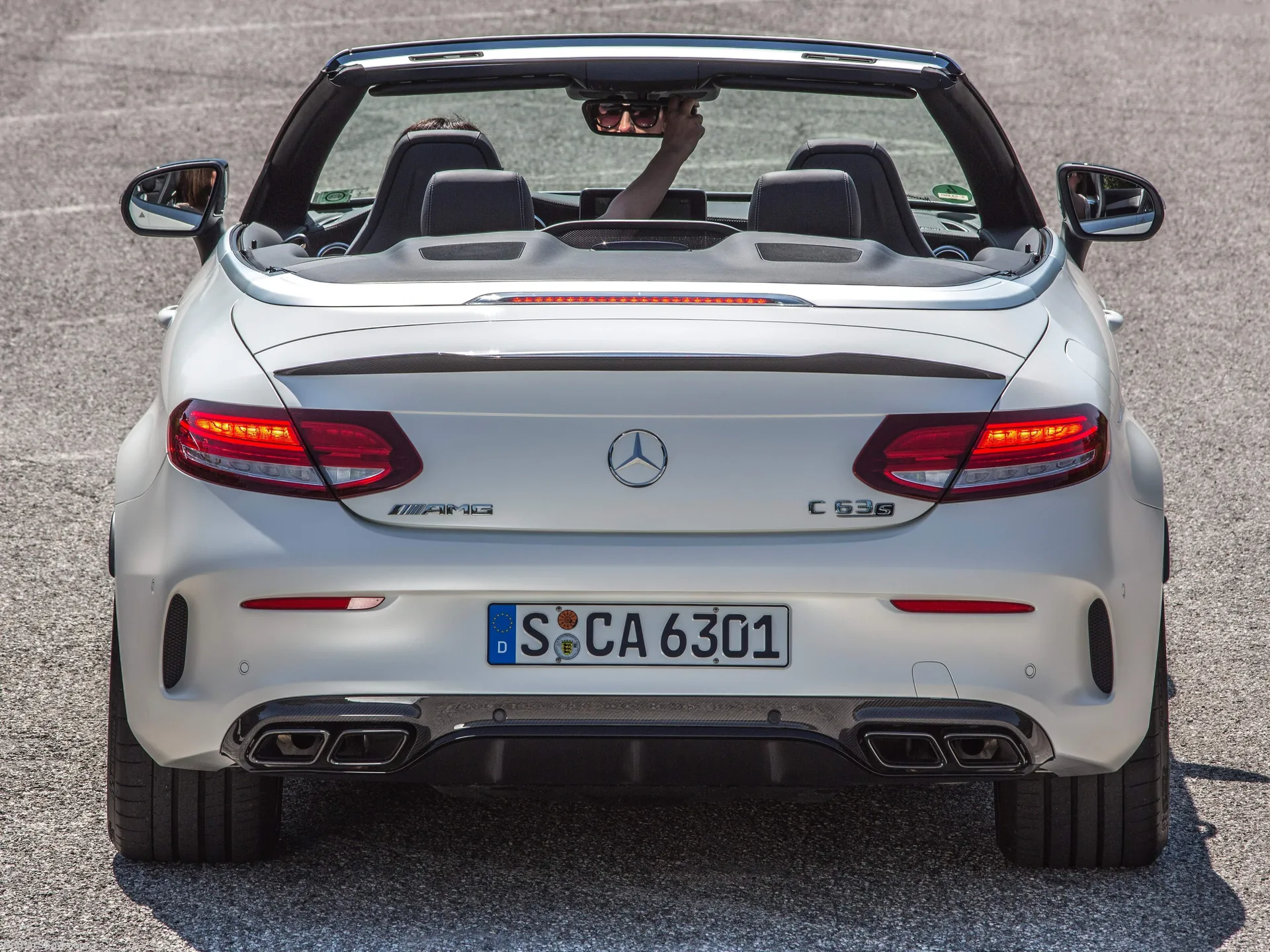 Mercedes-Benz C63 AMG Cabriolet (2017) – zezadu