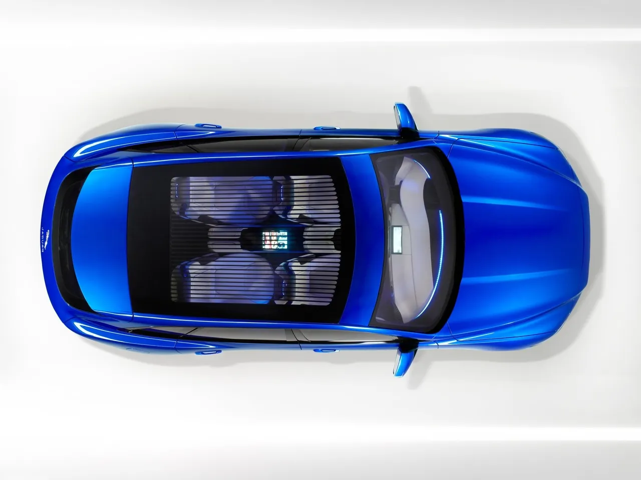 Jaguar C-X17 Concept (2013) - Top view