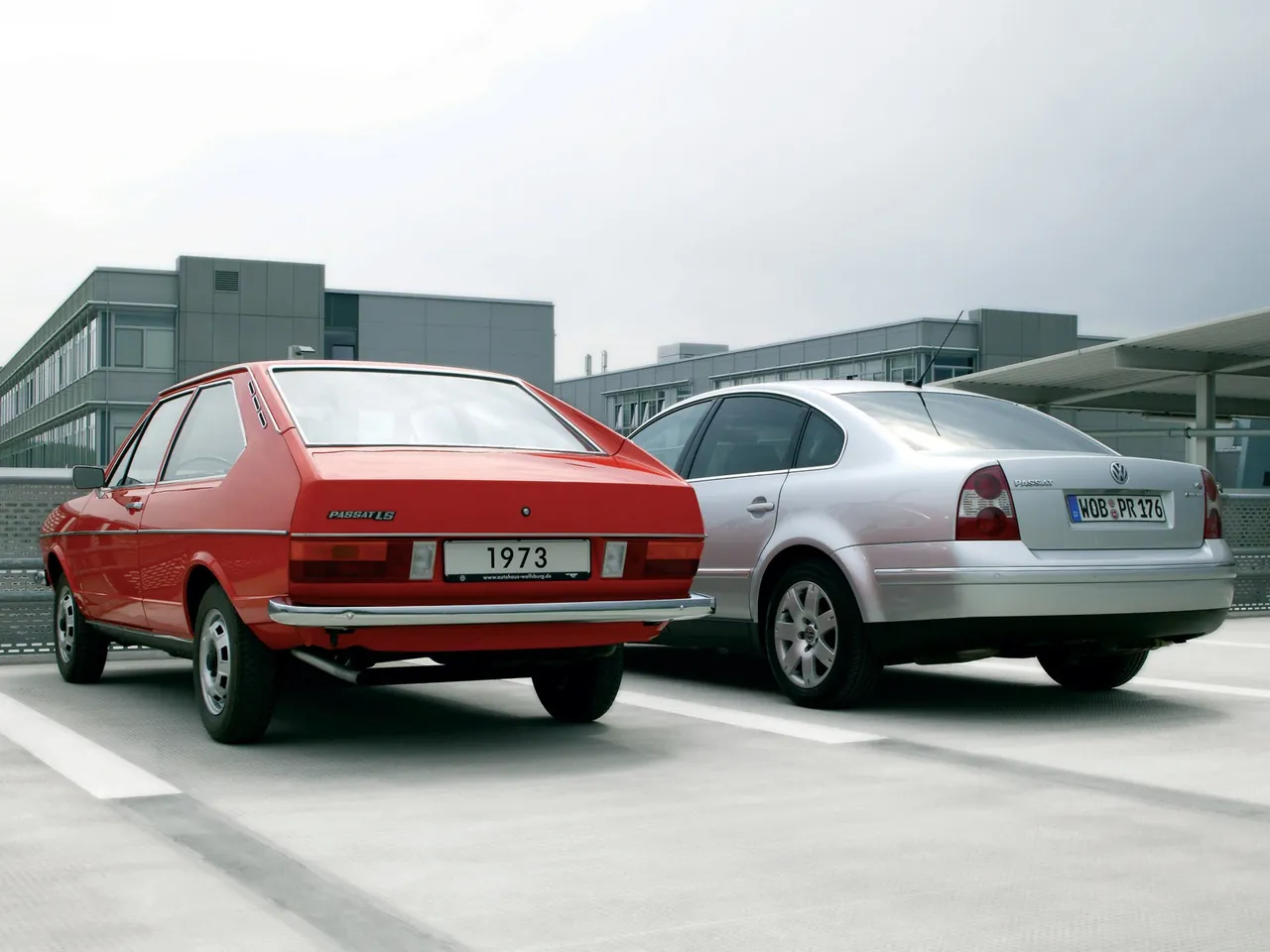 Volkswagen Passat (1973) - Rear Three-Quarter