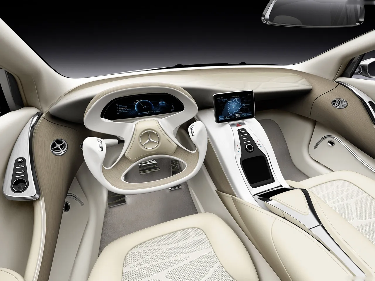 Mercedes-Benz F800 Style Concept (2010) - Interior