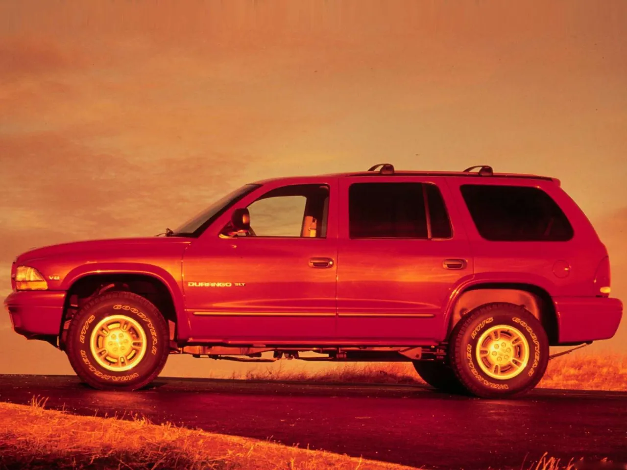 Dodge Durango (1998) – boční profil