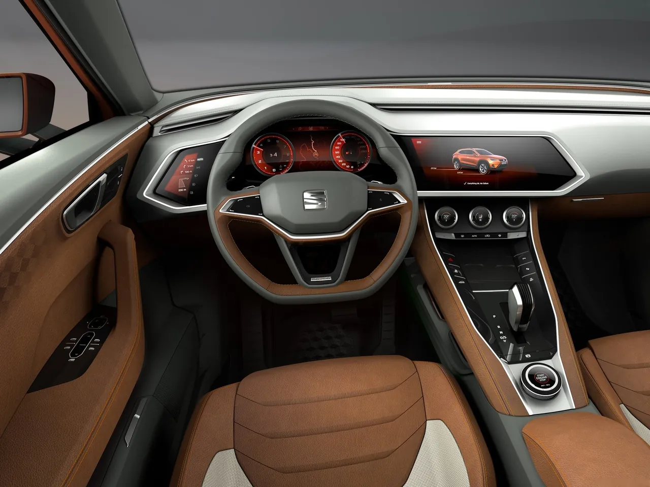 Seat 20V20 Concept (2015) – interiér