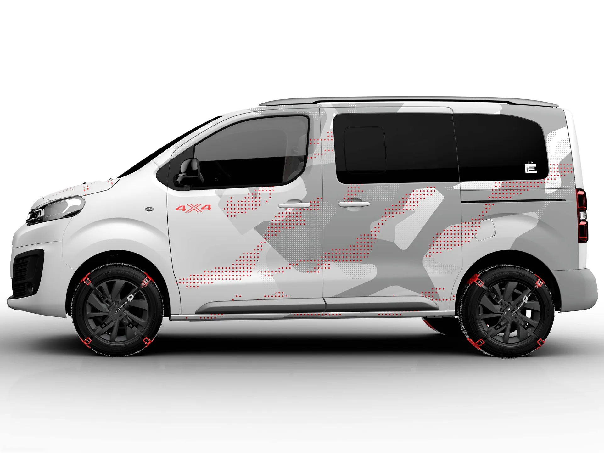 Citroen SpaceTourer 4x4 E Concept (2017) – boční profil